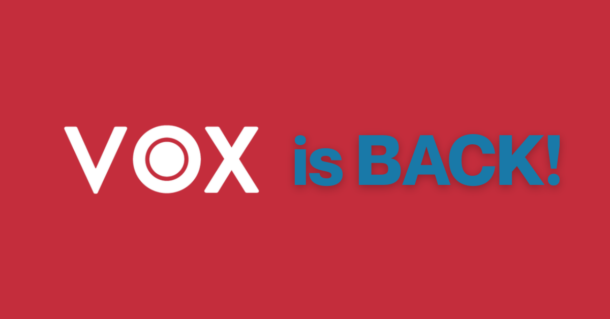 vox is back feature image vox is back